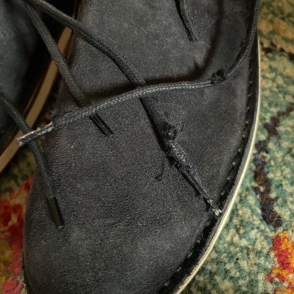 GREATS Blue Suede shoes